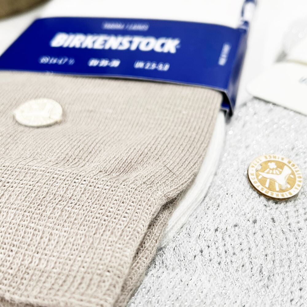 NEW Birkenstock Socks - Pack of 2 Pairs - Tabora and Cotton Bling Ajour - Picture 4 of 5